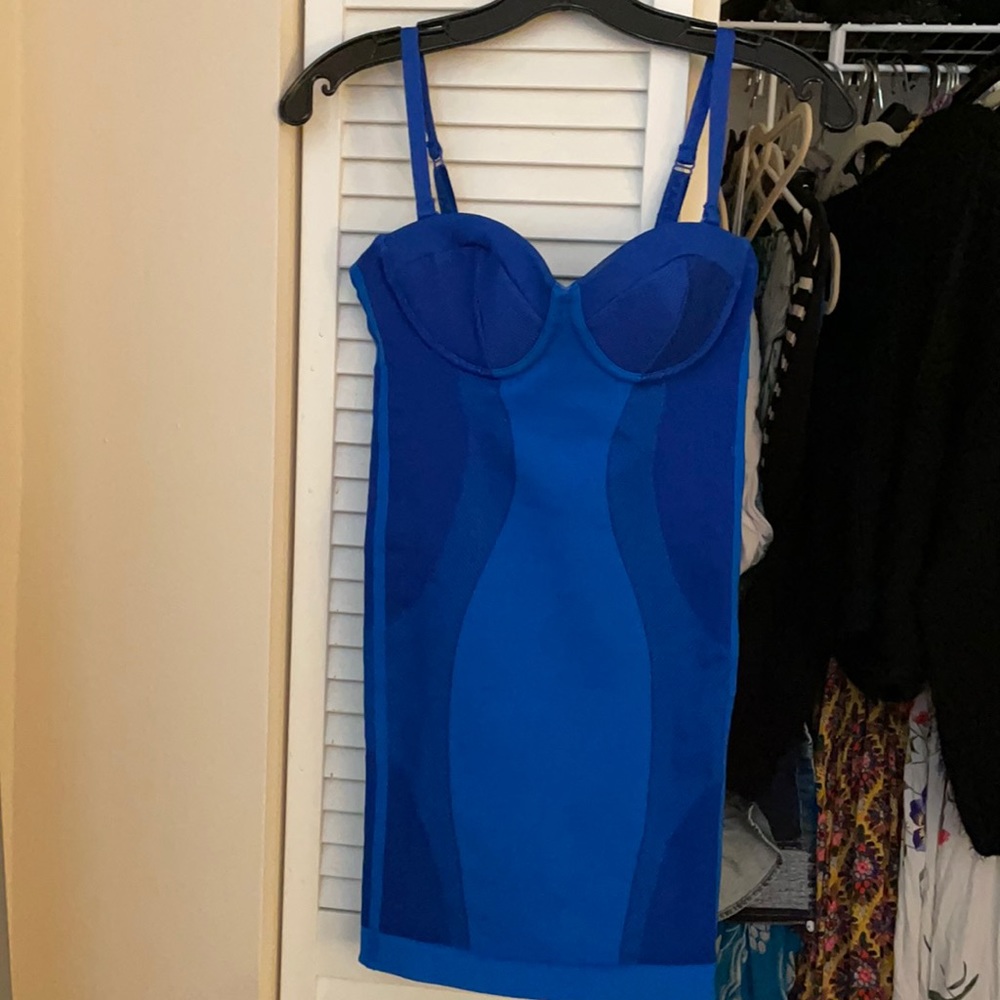 COPY - COPY - Ivy Park Bodycon Dress size small. Cobalt Blue